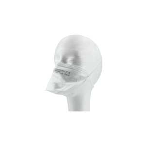 Lindenpartner FFP2 Maske Made in Germany, NR Modell LP2, Partikelfiltrierende Halbmaske mit Nasenbügel nach DIN EN 149:2001, CE 2841, 1 Beutel = 25 Masken